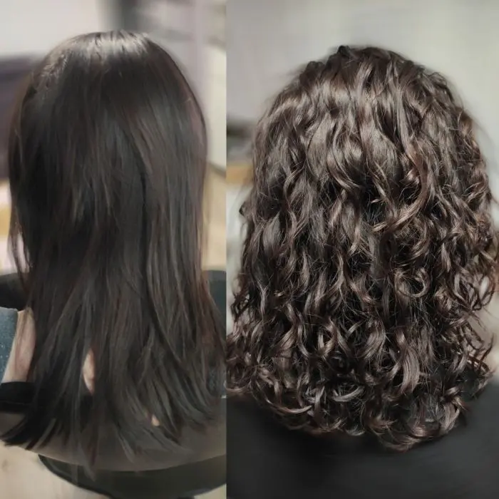 Keratin waves - realizacja